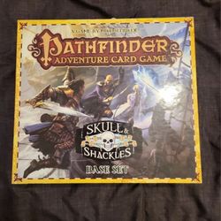 Pathfinder :Skull and Shackles Adventure Card Game INCOMPLETE (L)