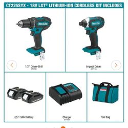 Makita Drill Combo Kit M18