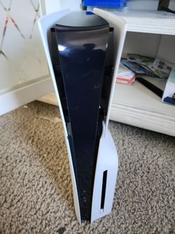 Ps5 console and controllers.