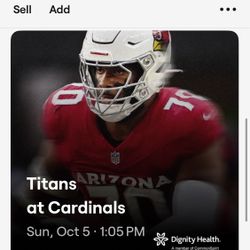 Arizona Cardinals vs. Titans 
