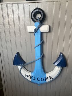 Anchor Welcome Sign