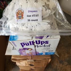 Size 4T/5T 25 ct Diapers