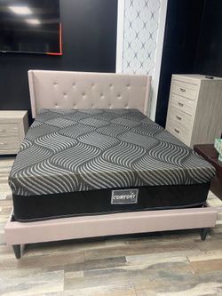 Button tufted beds available| king queen full sizes available!