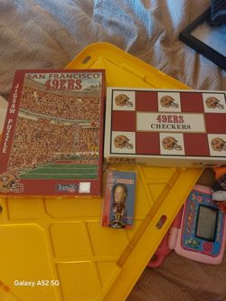 San Francisco Niners Puzzle, Checkers, Minnie GARCIA