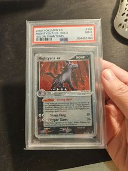 Mightyena ex Holon Phantoms PSA 9