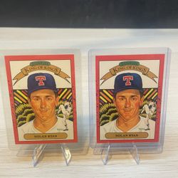 Nolan Ryan Wrong Back Error Baseball Card