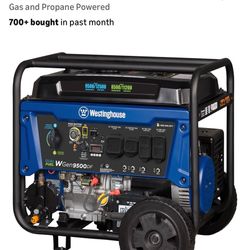 Portable Dual Fuel Generator 