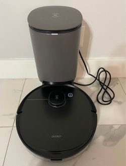 ECOVACS DEEBOT N8 Pro+ Robot Vacuum Auto-Empty Station Black DLN26
