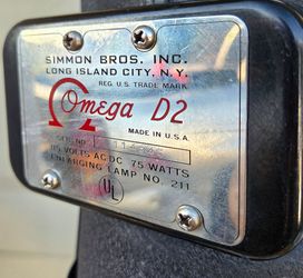Omega D2 Darkroom Enlarger by Simmon Bros. - Darkroom Equipment,  Camera Equipment - North Glendale