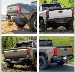 TECHPICCO Rear Points For Toyota Tacoma 2024-2026 (Blue)
