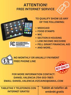 Tablet Or Phone with Internet