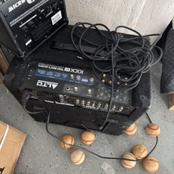 Alto Kick 12 (or similar Kick 15) instrument amp
