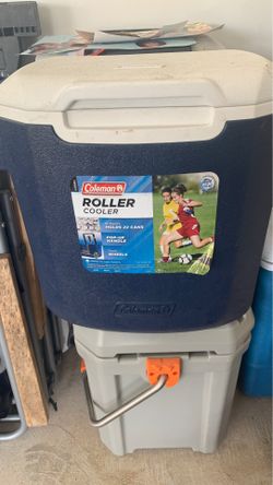 Coleman roller cooler 22 can.