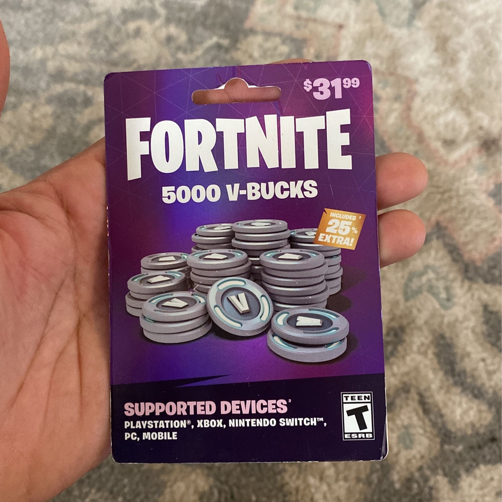 Fortnite 5000 V-bucks for Sale in Garland, TX - OfferUp