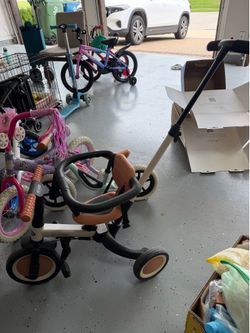 6 different bikes for kids