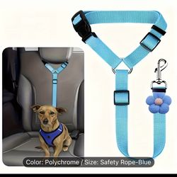 1pc Dog Safety Belt for Vehicle Safety, Pet Car Leash Safety Rope, In-Car Dog Safety Belt, Dog Safety Belt Buckle