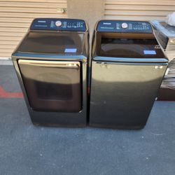 Samsung Washer And Electric Dryer 