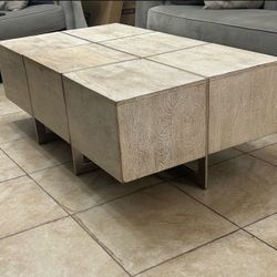 Coffee table and end table