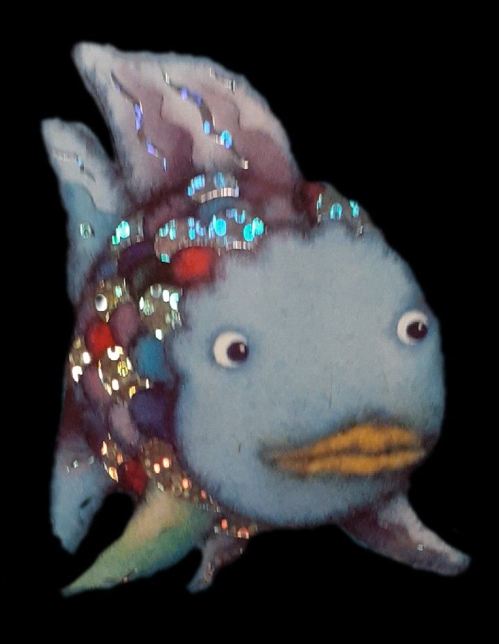 Rainbow Fish Framed Wall Art