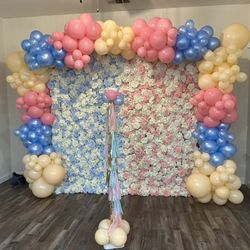 Gender Reveal 2 Flower Walls FOR SALE