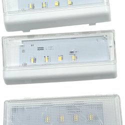 Replacement Whirlpool Refrigerator LED Light 2 Pcs W10515057 & 1 Pc W10515058