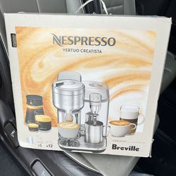 ☕ LUXURY DEAL: Nespresso Vertuo Creatista by Breville — BRAND NEW ☕ 