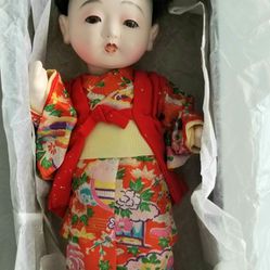 1950's  Ichimatsu Baby Boy Doll☆ Perfect condition 