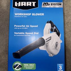Hart 20v Workshop Blower (TOOL ONLY)