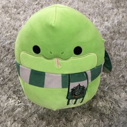 Squishmallow Kellytoy Plush Harry Potter Slytherin Snake 8" New with Tag