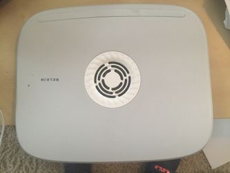 Laptop cooling pad.