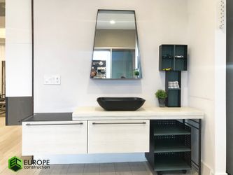 81” wide vanity from Milan