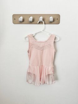 Cat & Jack Pink Dance Leotard with Skirt – Girls XS 4/5 – $5