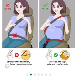 Pregnancy Seat Belt Adjuster
