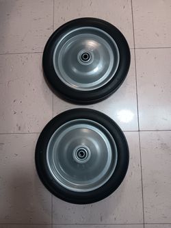 2 Mower Wheels 