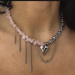 Hip Hop Cool Butterfly Pearl necklace