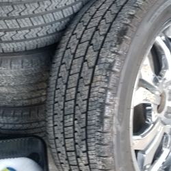 22inch Wheels Universales 6 Lugs New Tires