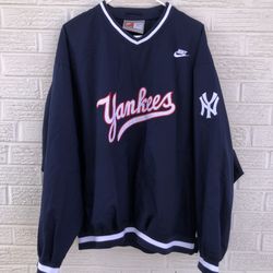 Vintage 90’s Nike New York Yankees Pullover Jacket 