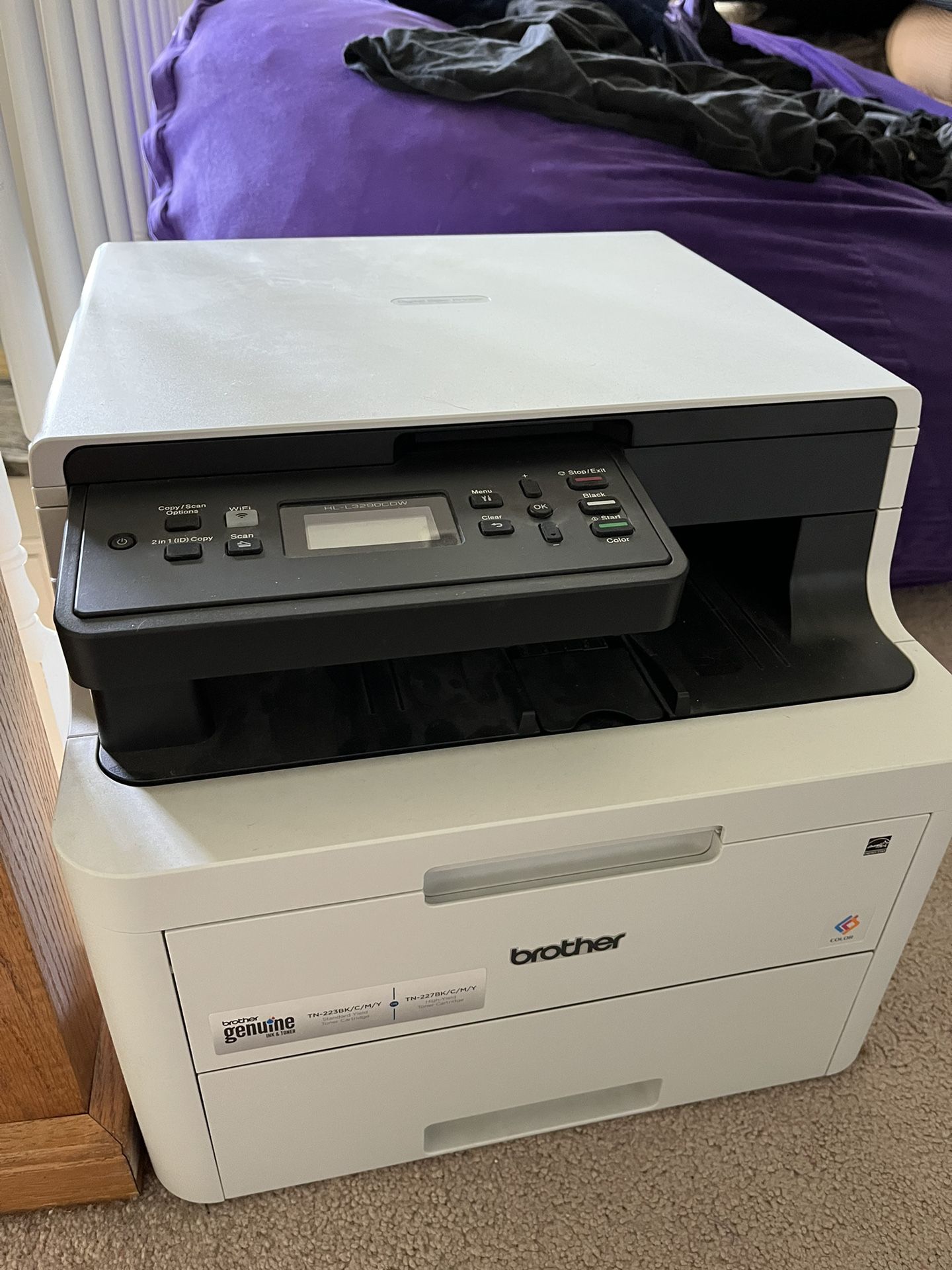  Brother Color Laser Printer And Scanner