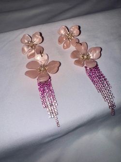 Flower earrings
