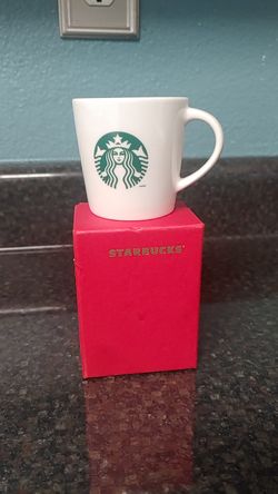 New Starbucks gift box 3 oz coffee cup Great Gift
