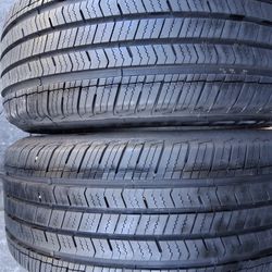 2 used Tires 215/55r17 🤑free Installation and balance ‼️ 👌 