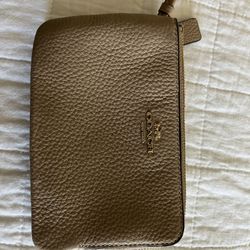 Coach Double corner zip wallet 