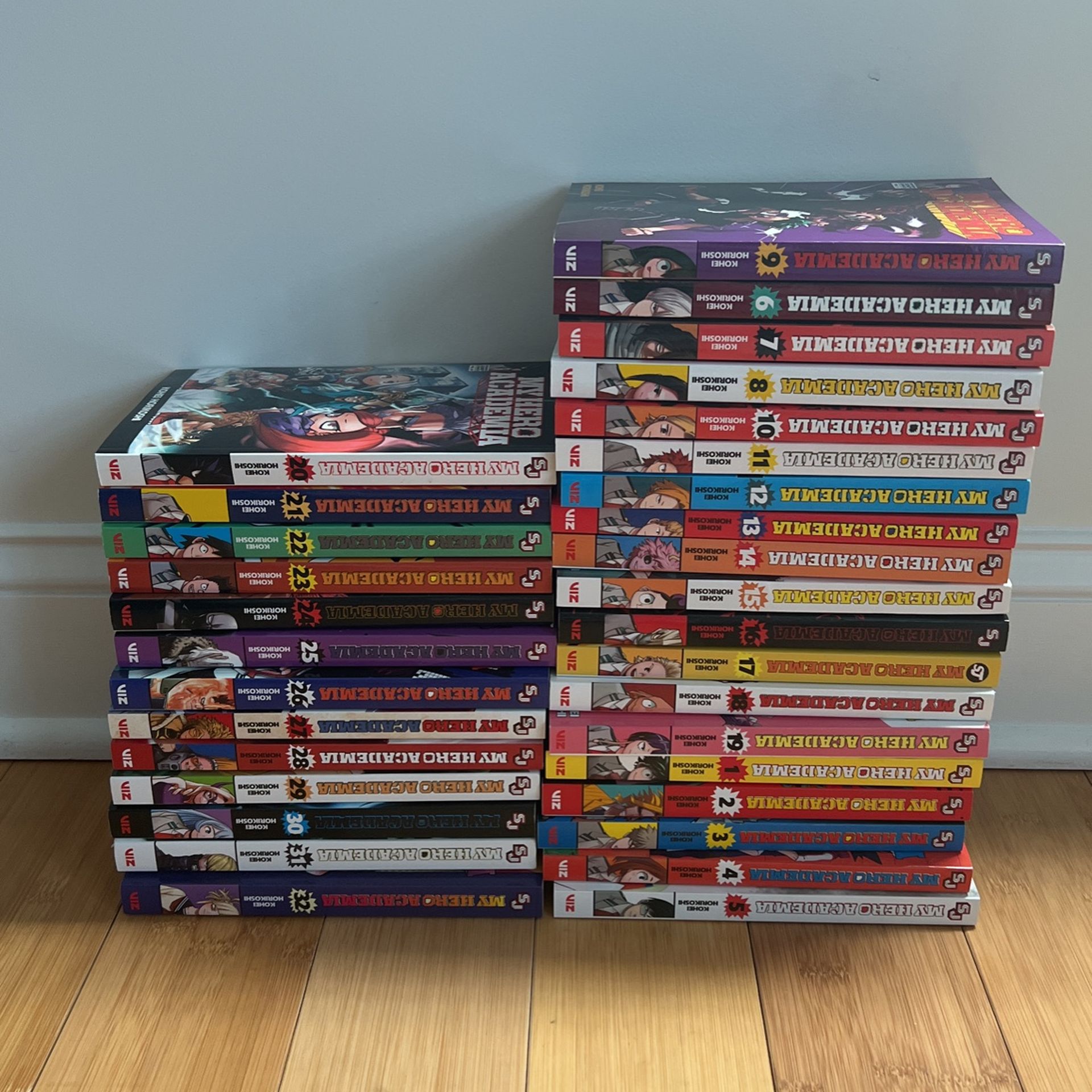My Hero Academia Manga 1-32