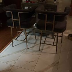 2 Luxury Barstools 