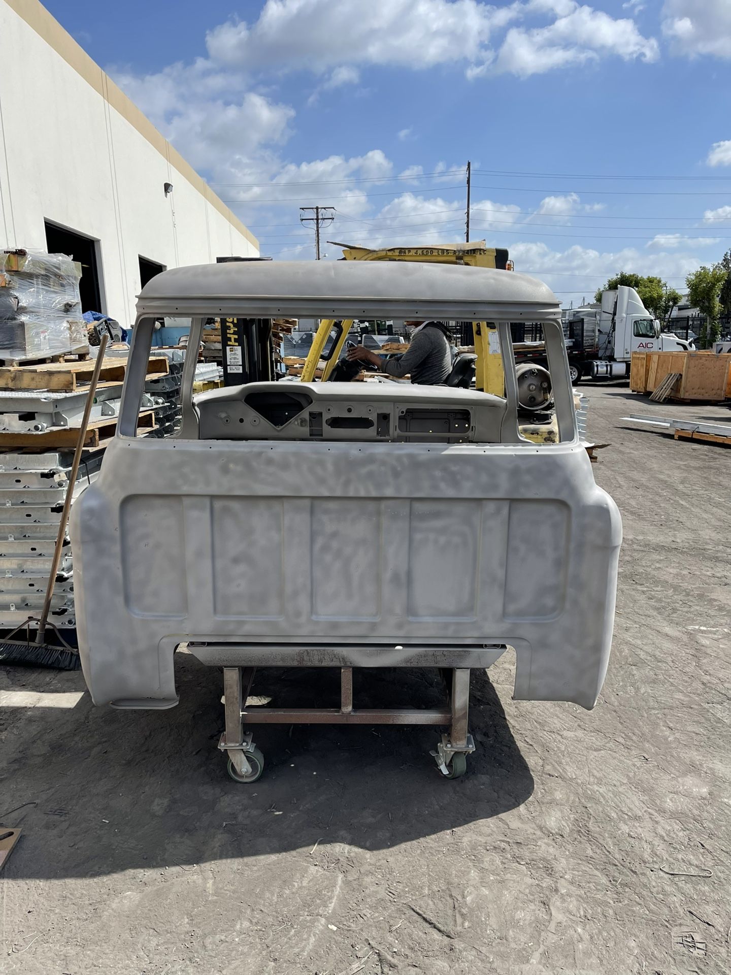 Classic Truck Chevy Ford GMC Scout Cab 1950’s Sandblasting