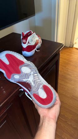 Air Jordan 11 Retro Cherry Red White