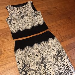 Stylish Two-Piece Dress 