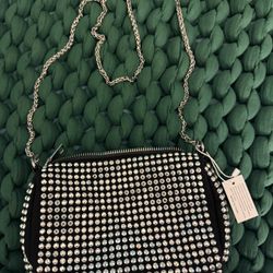 Rhinestone Crossbody With Clutch Option 