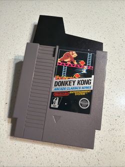 The Original Donkey Kong (NES, 1986) Arcade Classics Series | Authentic | Great