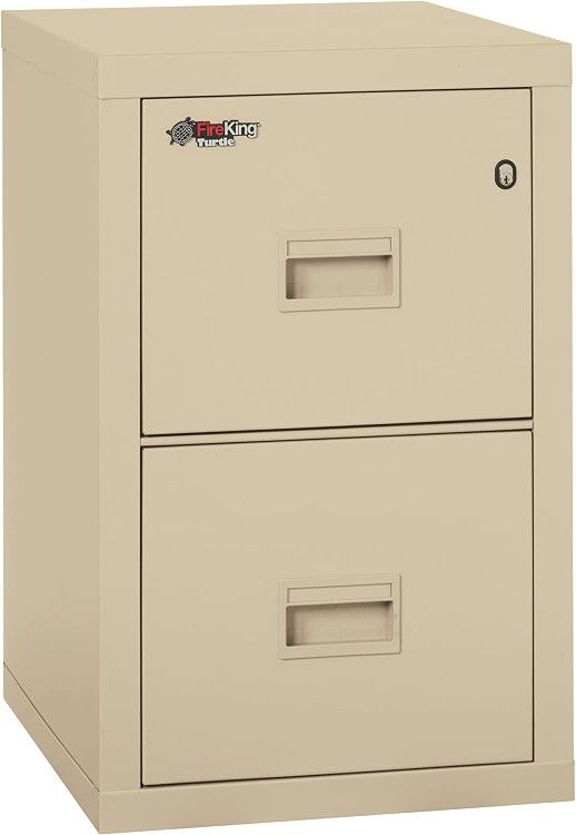 FireKing Turtle 2-Drawer Compact File Cabinet